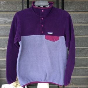 Patagonia Synchilla Snap T Fleece Pullover Womens Size S